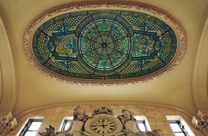 TIFFANY ceiling window